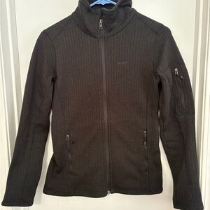 Women's Patagonia Ribbed Fleece Running Jacket xs